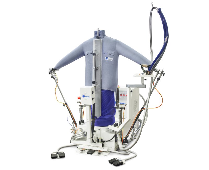 Form-finisher for both washed and dry-cleaned shirts, anoraks and jackets, without boiler - GHIDINI – FORM FINISHERS Kenya